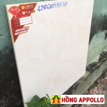 Gạch lát nền 6060 vân mây kem bóng kiếng K2506805155TLP